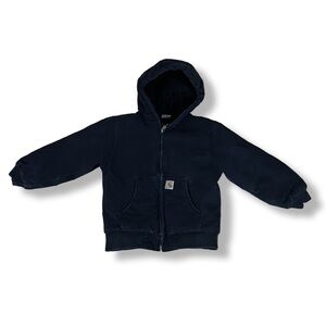 Carhartt coat, black, boys size Medium